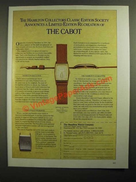 hamilton cabot watch replica